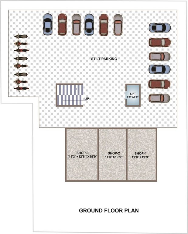 symphony Cluster Plan from ground to 1st Floor
