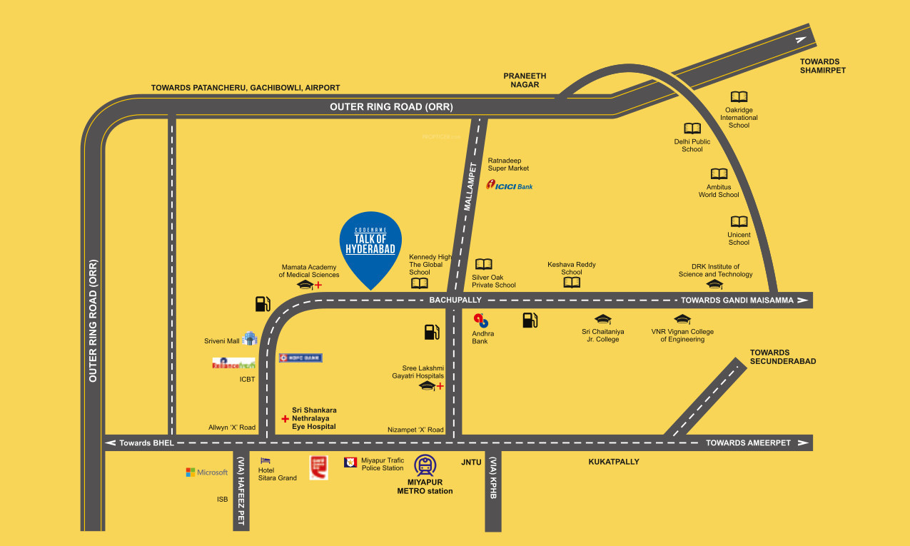  residences Location Plan