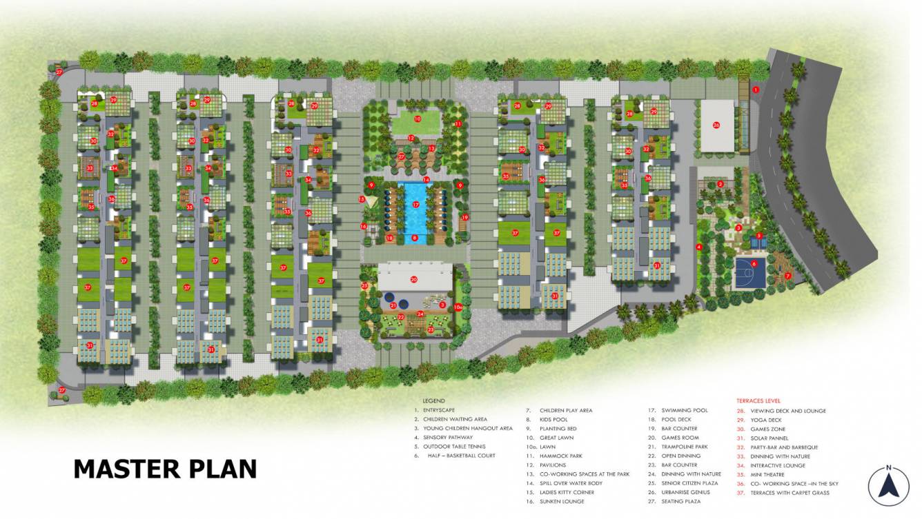  residences Master Plan