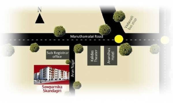  skandagiri Location Plan
