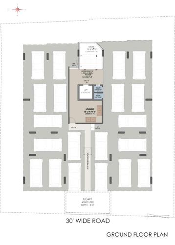  24-carat-saffron 24 Carat Saffron Cluster Plan for ground Floor