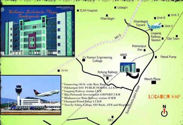  sailabala-plaza Location Plan