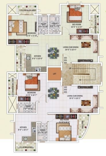  gokul-heights 1 Cluster Plan
