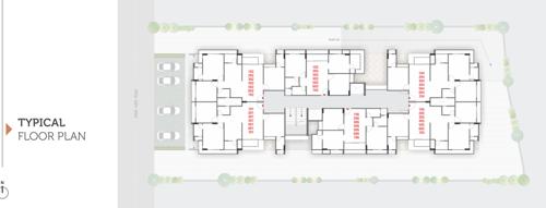  shyam-46 Shyam 46 Cluster Plan from 1st to 7th Floor