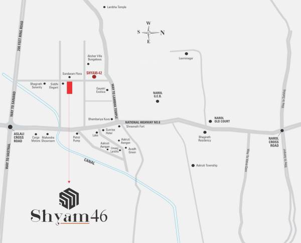 shyam-46 Location Plan