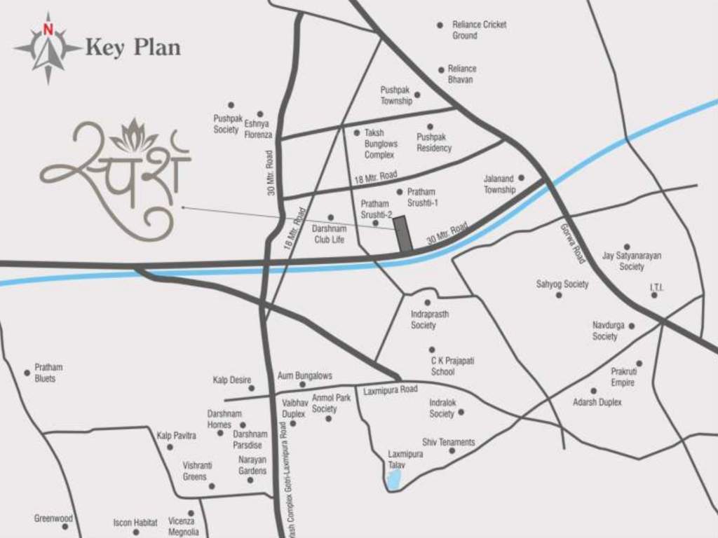  sparsh Location Plan