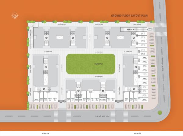  heights Cluster Plan for ground Floor