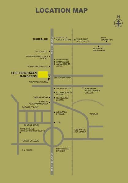  brindavan-gardens Location Plan