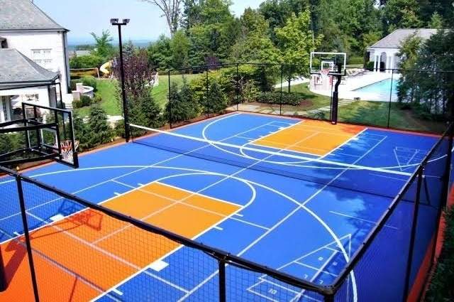 palm city Basketball Court