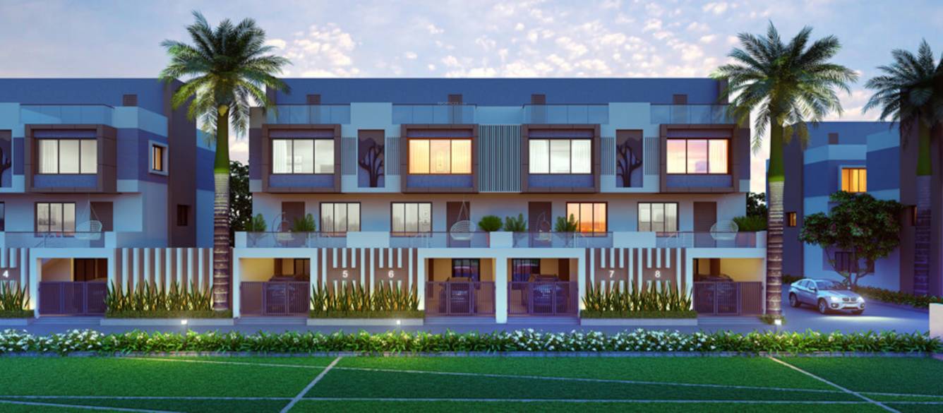 Elevation madhuvan bungalows Elevation