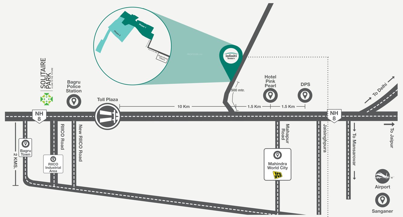  infiniti homes Location Plan