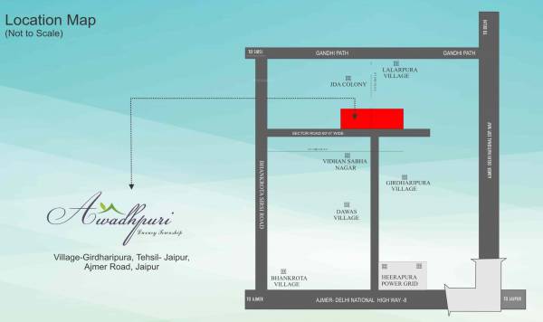  awadhpuri Location Plan