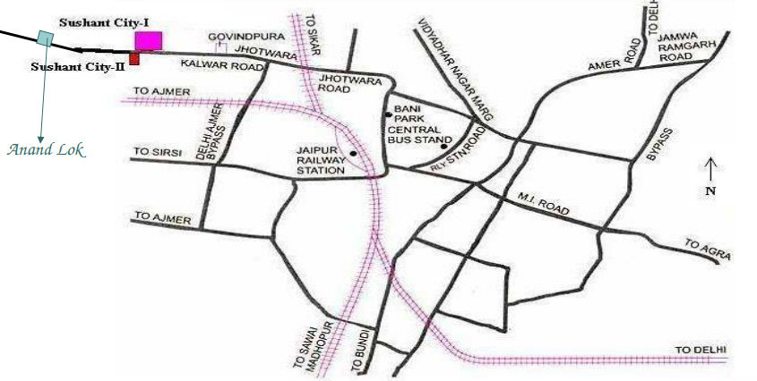  sweet homes i and ii Location Plan