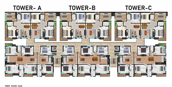 Tower A Cluster Plan apartment Tower A Cluster Plan