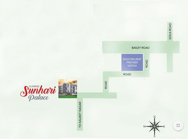  sunhari palace Location Plan
