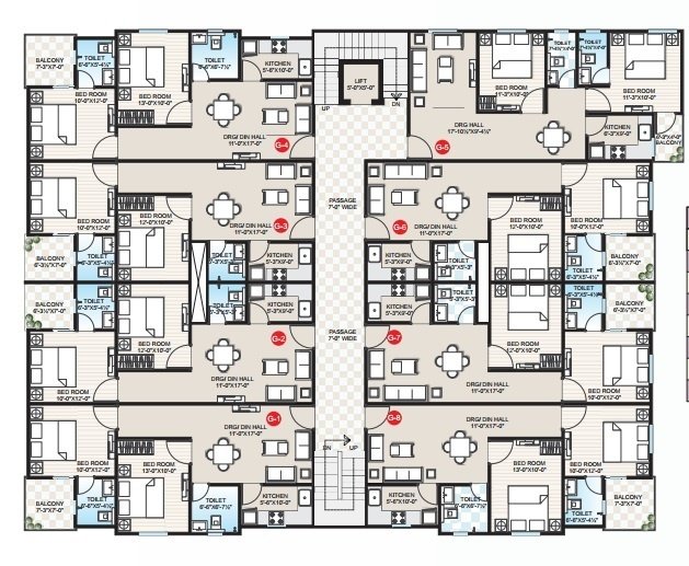  md silver homes Cluster Plan
