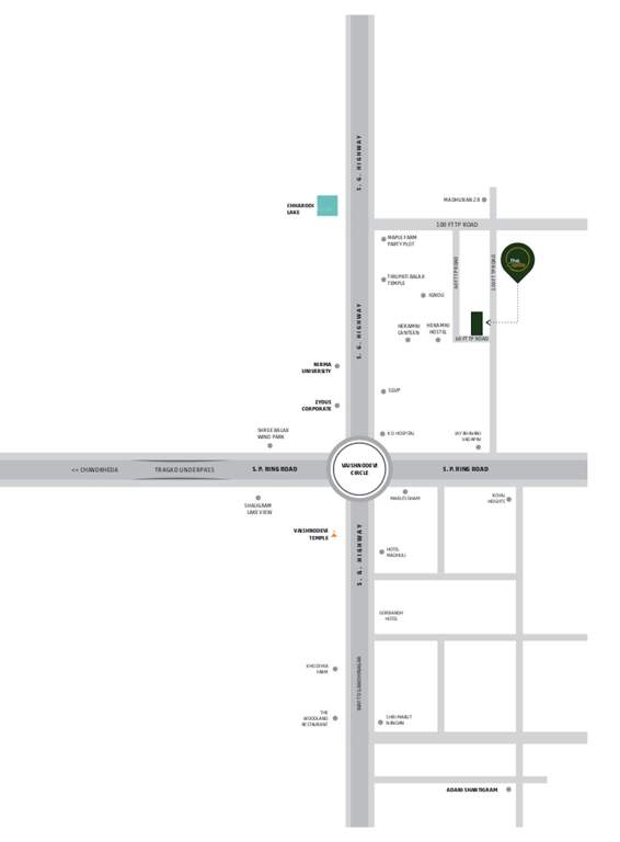  the castle Location Plan