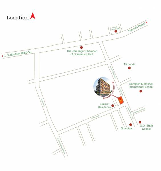 Location Plan shlok-heights Location Plan