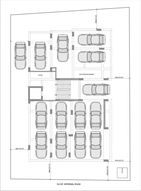  shalin legacy Shalin Legacy Cluster Plan for ground Floor