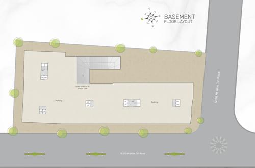  shree-siddheshwar-highstreet Block A To Block E Cluster Plan For Basement Floor