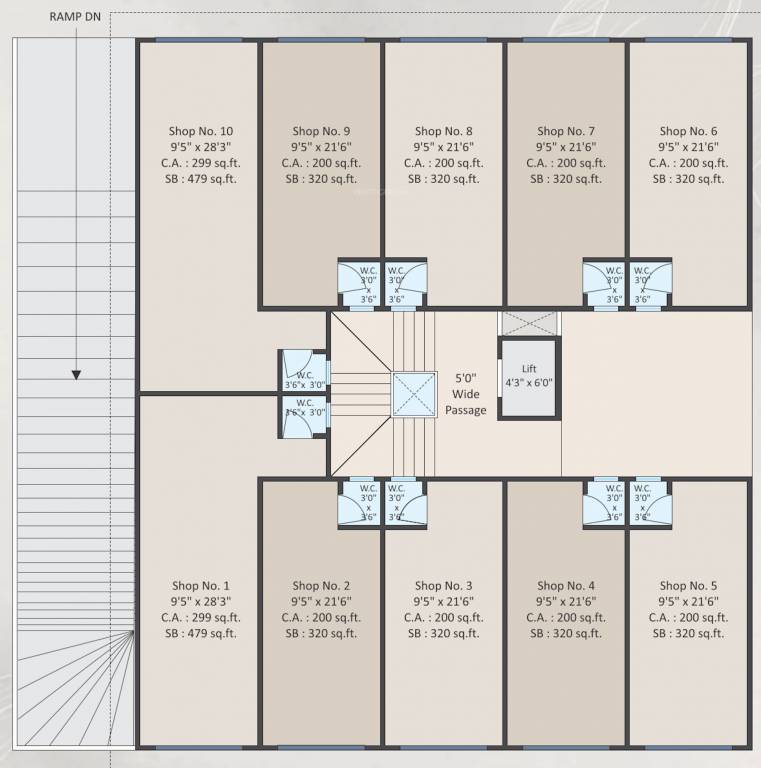 avenue Avenue Cluster Plan For Ground Floor
