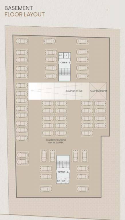  arika Tower A,B Cluster Plan For Basement