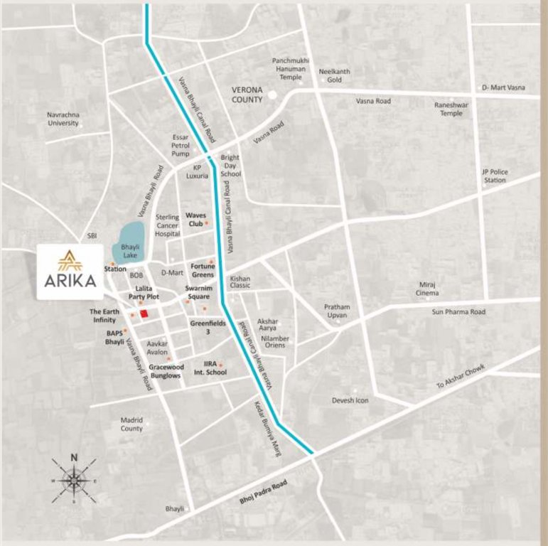  arika Location Plan