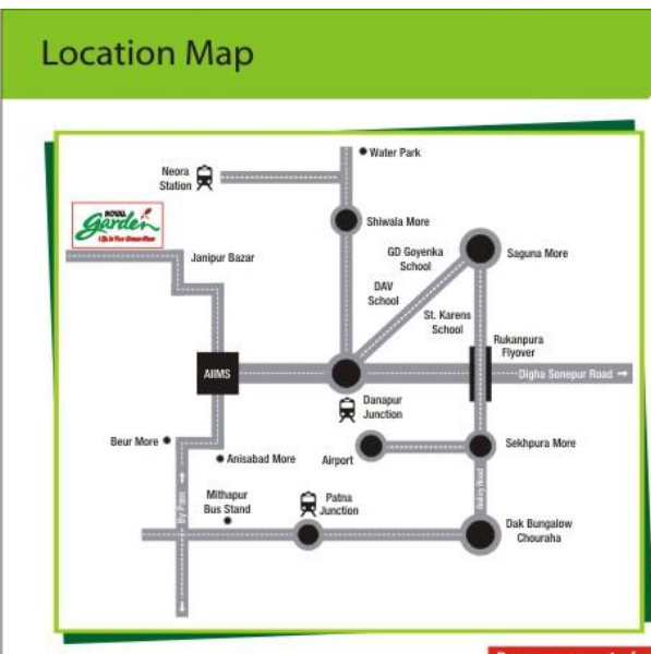  royal-garden-phase-1 Location Plan