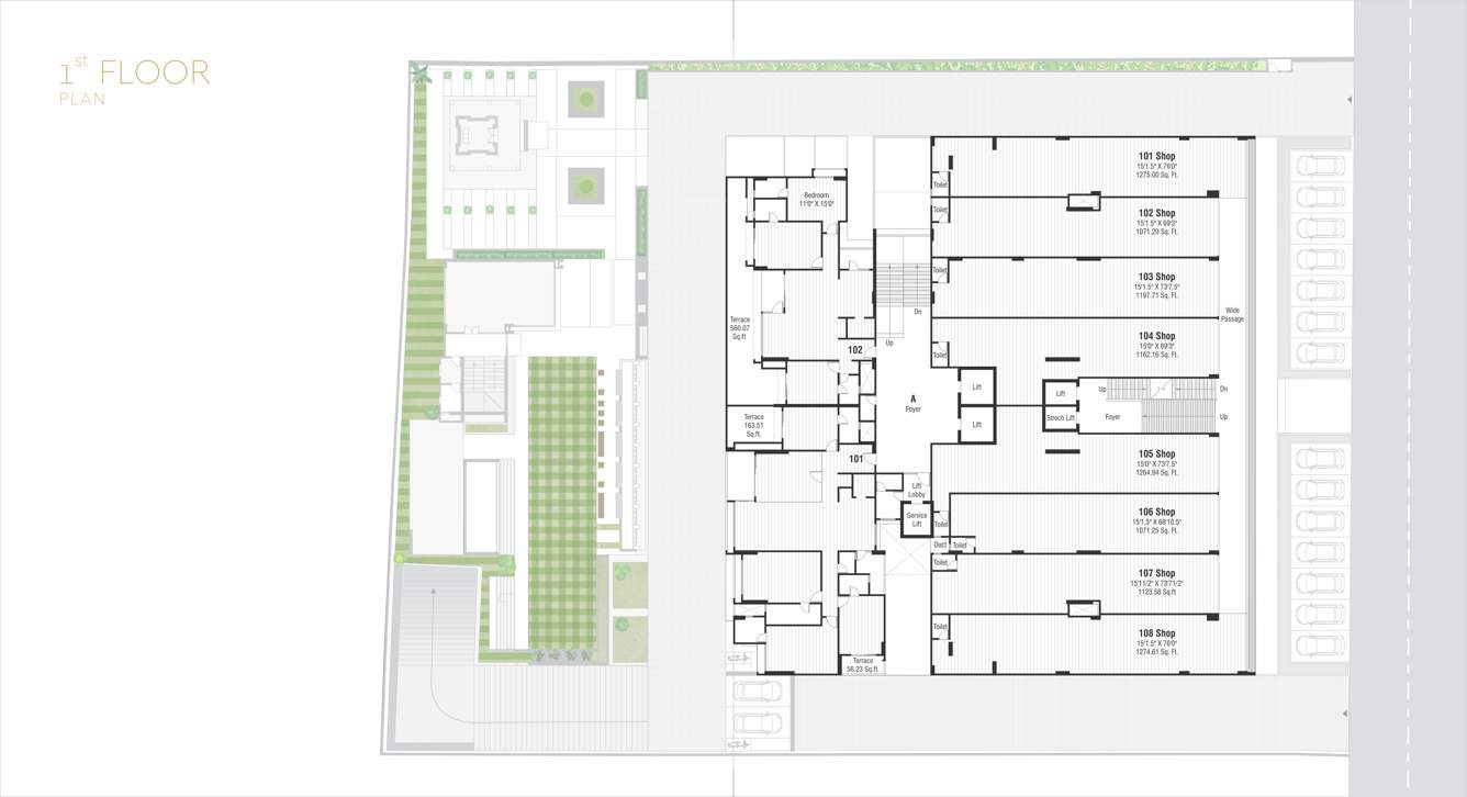  enclave Enclave Cluster Plan For 1st Floor