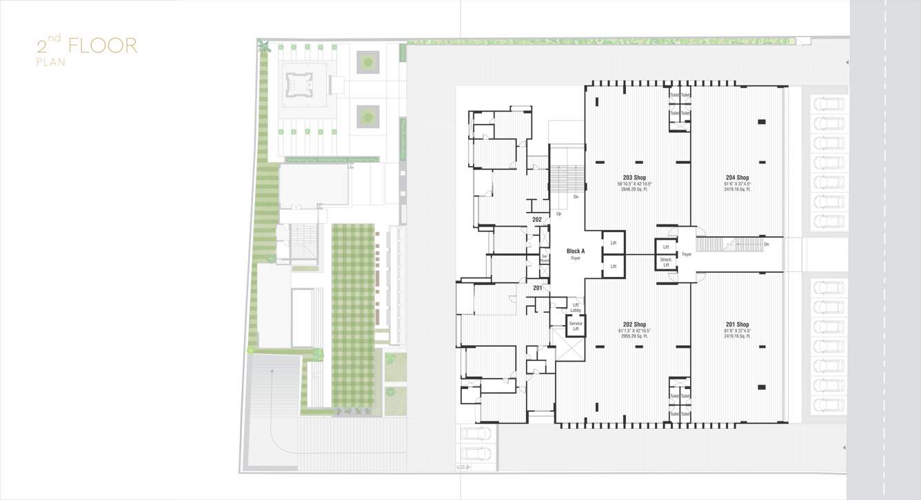  enclave Enclave Cluster Plan for 2nd Floor
