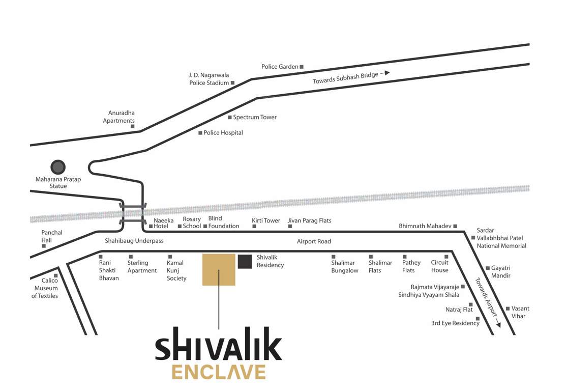 enclave Location Plan