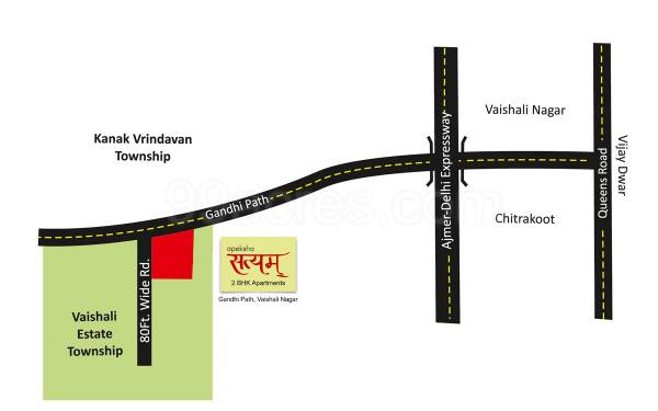  satyam Location Plan