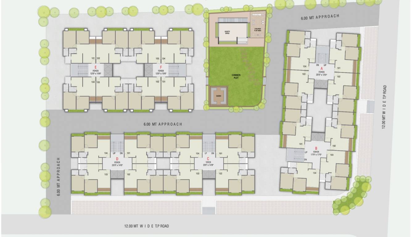  happy highland Layout Plan