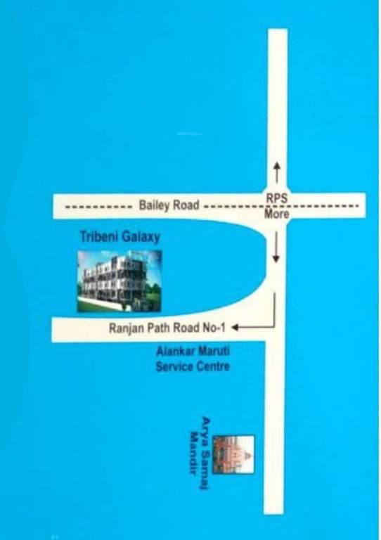  tribeni galaxy Location Plan