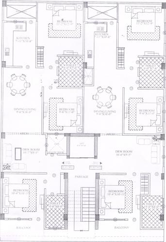  shauraya-society Shauraya Society Cluster Plan For Ground Floor