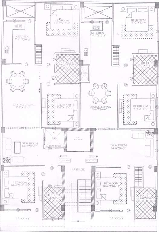  shauraya society Shauraya Society Cluster Plan For Ground Floor