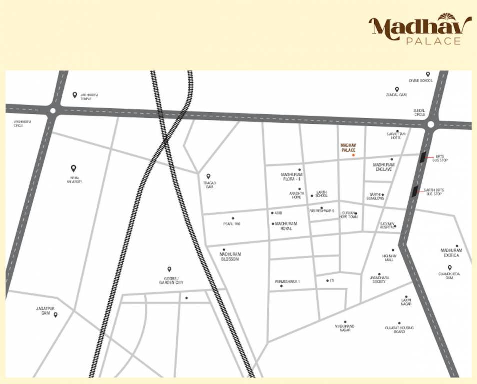  madhav palace Location Plan