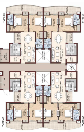  heights Cluster Plan