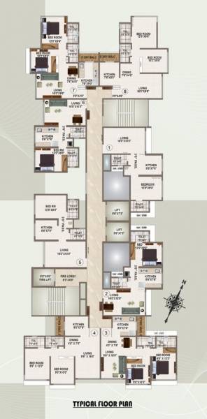  crown Crown Typical Cluster Plan