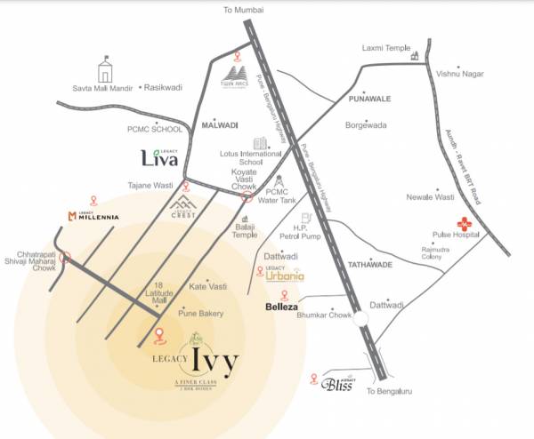  ivy Location Plan