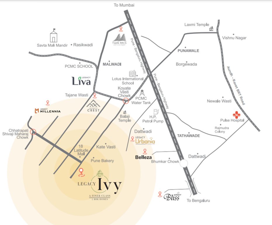  ivy Location Plan