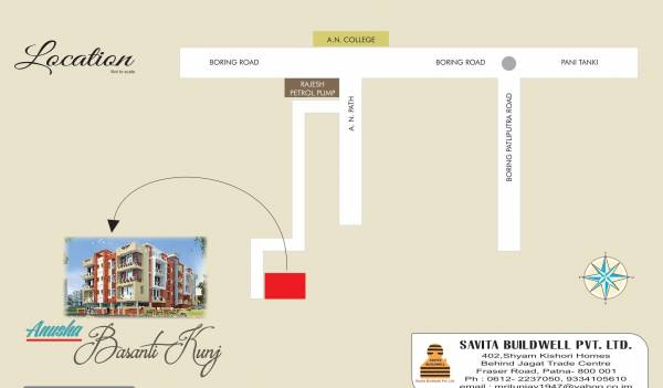 anusha-basanti-kunj Location Plan