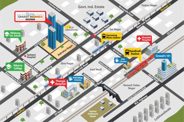  veena-smart-homes Location Plan