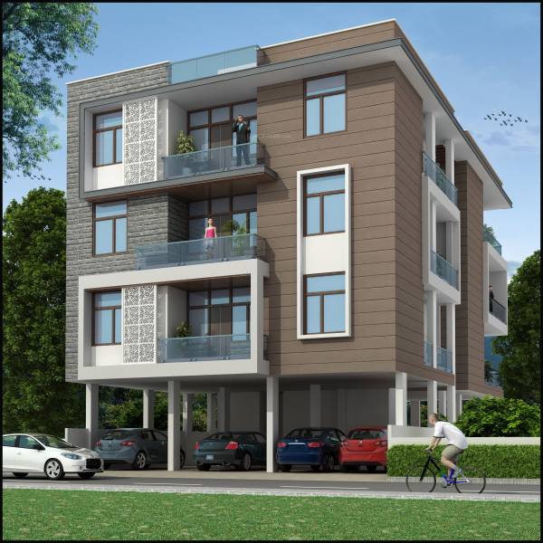  pj-radha-swami-nagar-flats Elevation