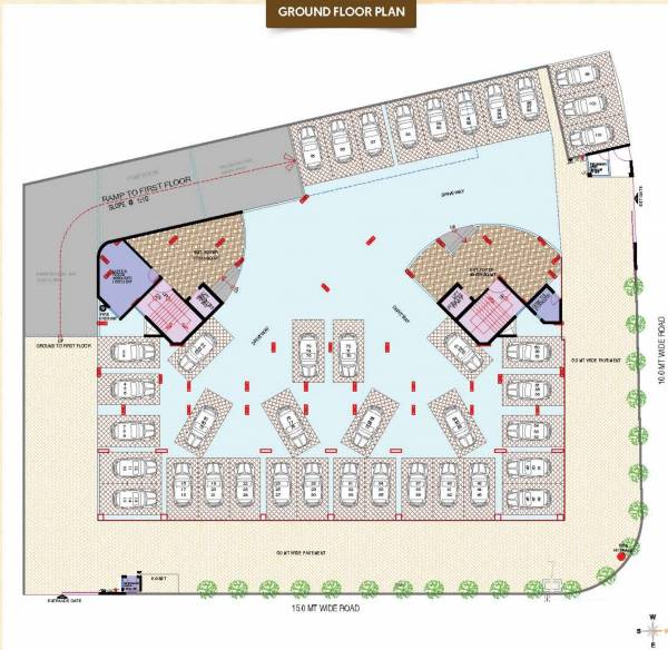  radhe-mohan Radhe Mohan Cluster Plan For Ground Floor