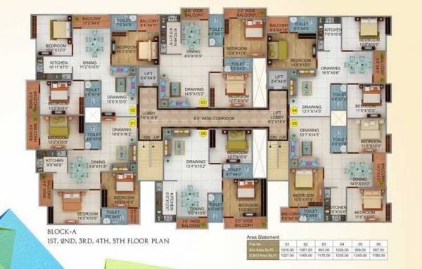  shrishty-enclave Shrishty Enclave Cluster Plan