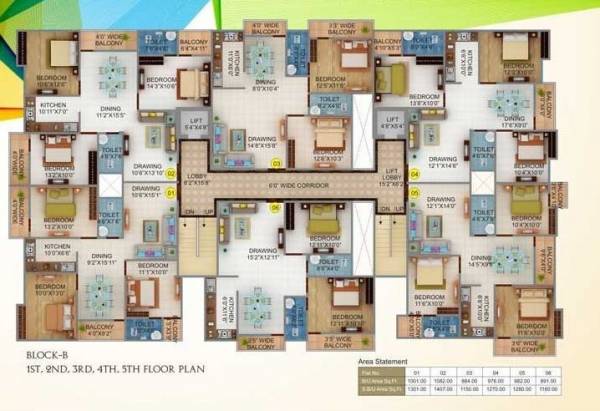  shrishty-enclave Shrishty Enclave Cluster Plan