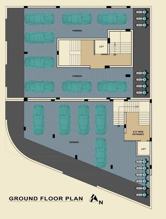  luxuria 1 and 2 Block 1 Cluster Plan from ground to 1st Floor