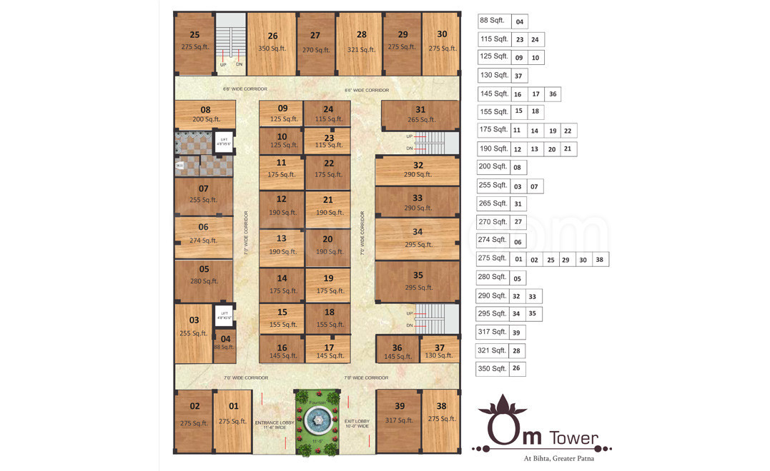 om tower Master Plan