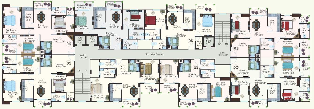  heritage and ramdas enclave Ashirwad Heritage and Ramdas Enclave Block B Cluster Plan